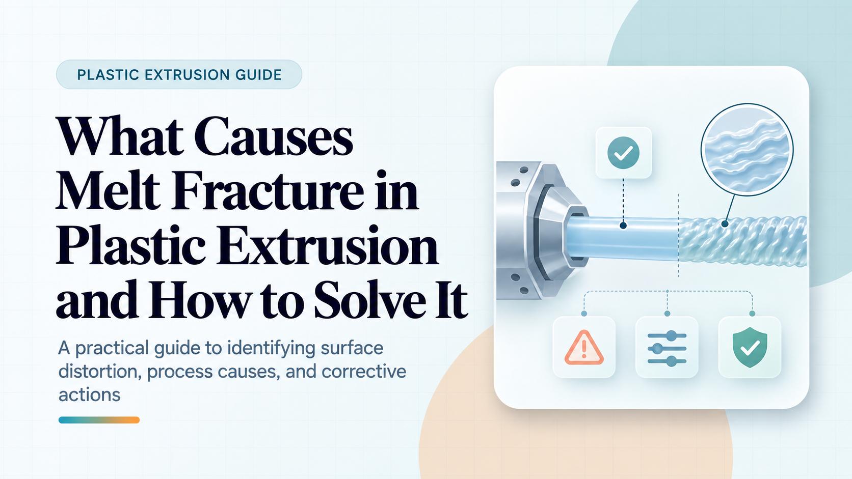 melt fracture in plastic extrusion